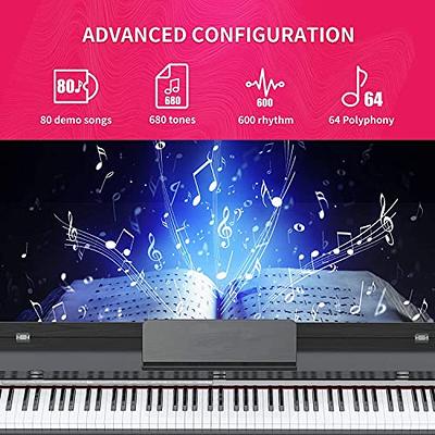 Yamaha P-225 88-Key Digital Piano Black Beginner Package