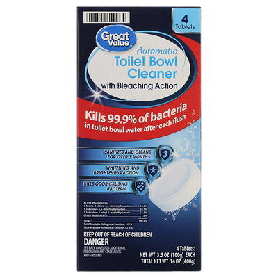 KIISIISO Toilet Bowl Cleaners Tablets(12 Pack), Automatic Toilet Tank  Cleaner, with Sustained Release Technology for Bathroom Cleaner,White