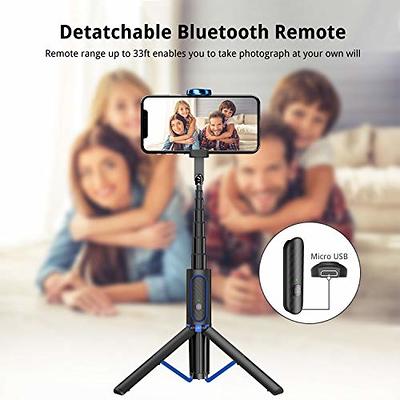 ATUMTEK Selfie Stick Tripod 51 Wireless Bluetooth Remote 