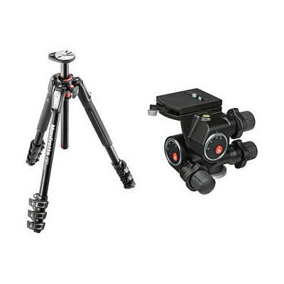 Manfrotto MT190X3 Aluminum Tripod with XPRO Geared 3-Way Pan/Tilt Head Kit  MT190X3 - Yahoo Shopping