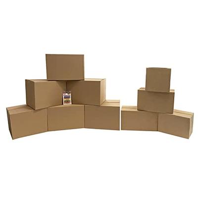 Uboxes ValueSupplies #3 Moving Kit and Box Combo with Labels