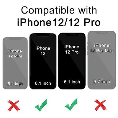 for iPhone 12 Pro Case, iPhone 12 Pro Case 6.1 Inch Slide Camera