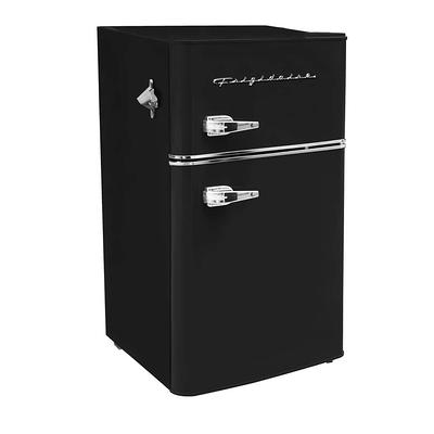 3.2 cu. ft. Freestanding Mini Fridge with Freezer Black + Decker Finish:  White - Yahoo Shopping