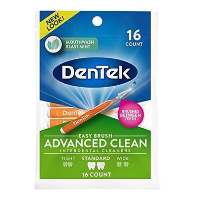 DenTek Slim Brush Advanced Clean Interdental Cleaners, Tight, 32