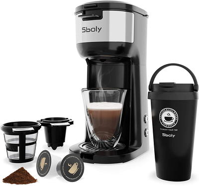 Ninja DualBrew System 14-Cup Coffee Maker, Single-Serve Pods & Grounds