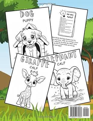 Cute Dogs Coloring Book for Kids Ages 4-8: Pretty Dogs Coloring