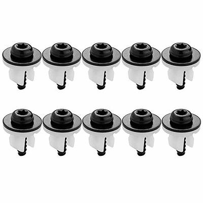 Rexka 10 Sets T30 Engine Splash Shield Guard Undertray Cover Screws Bolt  Nut Clip Kit Compatible with Ford Focus Fusion Escape Explorer C-Max  Transit Connect Lincoln MKC 