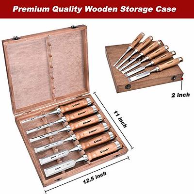 VIBRATITE Wood Carving Tools Set - Wood Carving Kit with Detail