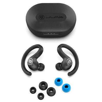 JLab Go Air Sport, Wireless Workout Earbuds Featuring C3 Clear Calling,  Secure Earhook Sport Design, 32+ Hour Bluetooth Playtime, and 3 EQ Sound