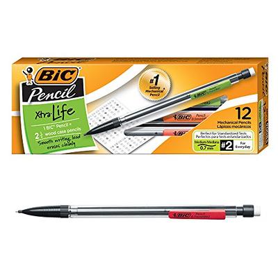  BIC Xtra-Smooth Mechanical Pencil (MPP40MJ), Medium Point  (0.7mm), Perfect for the Classroom and Test Time, 40-Count : Office Products