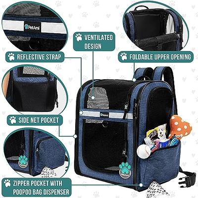 Cat carrier Pet bag Ventilated Safe Foldable Travel on plane Puppy