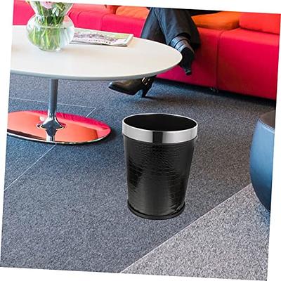 Square Mini Bucket Small Waste Bin Desktop Garbage Basket Home Table  Plastic Office Supplies Trash Can Dustbin Sundries Barrel