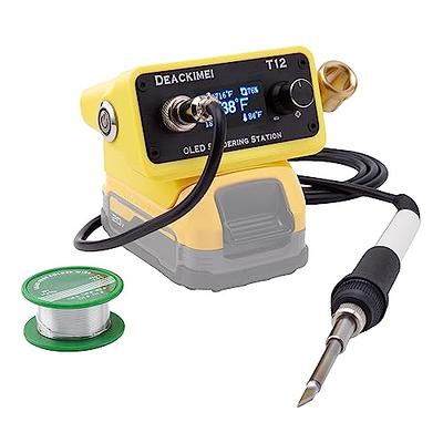 Soldering Iron Kit, 80W 110V LCD Digital Welding, 356-896℉(180-480℃),  Portable Adjustable Temperature Soldering Kit, for Metal, Jewelry, Electric  Repairing, DIY - Yahoo Shopping