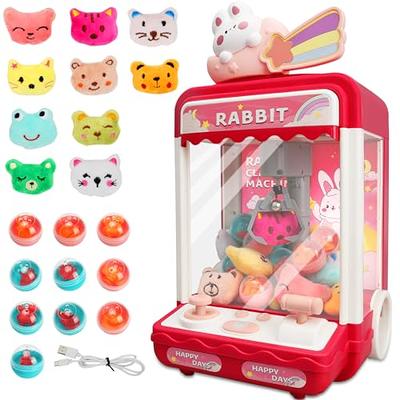 Skirfy Claw Machine for Kids with Lights, Mini Candy Machine Toys