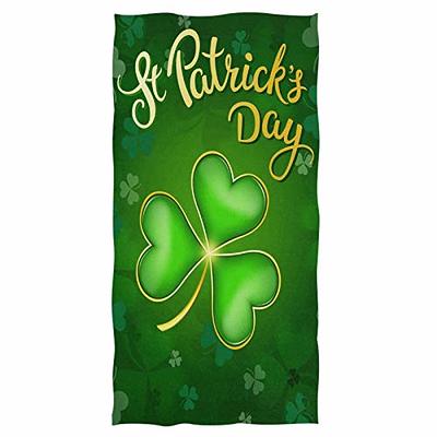 St Patrick's Day Kitchen Towels Absorbent Fast Drying Cloth Soft