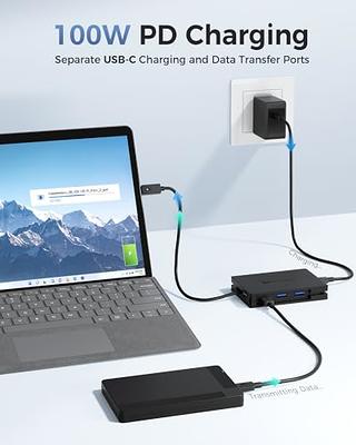 Adaptateur USB-C vers Gigabit Ethernet de Charge, Lemorele