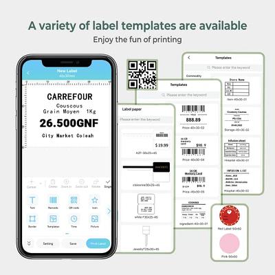 Digital Label Maker for Smartphone (iOS and Android)