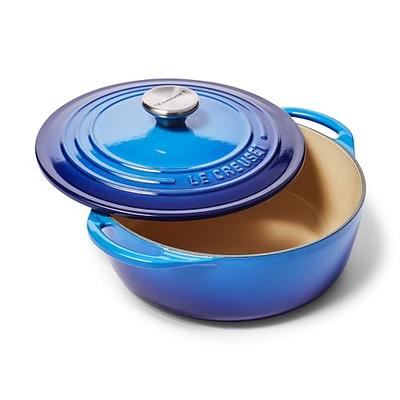 Le Creuset Enameled Cast Iron Shallow Round Dutch Oven, 2.75-Qt