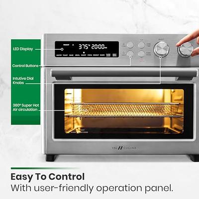 COSORI Toaster Oven Air Fryer Combo, 12-in-1, 26QT Convection Oven  Countertop, Stainless Steel with Toast Bake and Broil, Smart