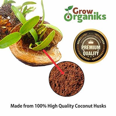  13.8 Gallons Coco Coir Brick for Plants- 6 Pack Premium 100%  Organic Peat Moss Mix with Low EC & pH Balance, Fiber Coconut Husk for  Planting, Gardening, Potting Soil Substrate(8.4