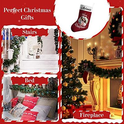 Personalized Kids Christmas Stockings, for Girls Boys from Mom Dad, Custom  Christmas Stockings with Names & Photo Family Hanging Gift Xmas Tree  Decoration - Yahoo Shopping