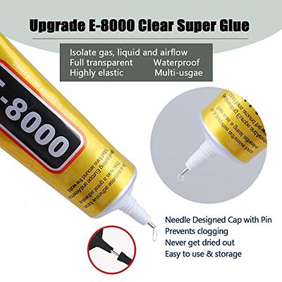 E8000 Craft Glue for Jewelry Making, Multi-Function B-7000 Super