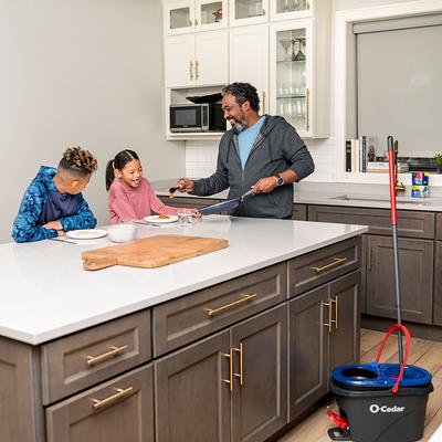 O Cedar EasyWring Rinseclean Spin Mop System