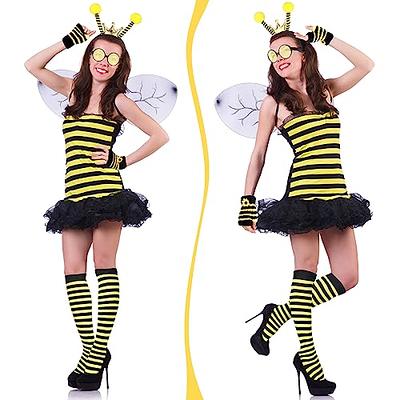 Patelai 4 Pcs Halloween Bee Costume Accessories Kit for Women Bee