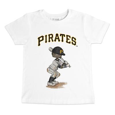 Youth Colorado Rockies Tiny Turnip White/Black James 3/4-Sleeve Raglan T- Shirt