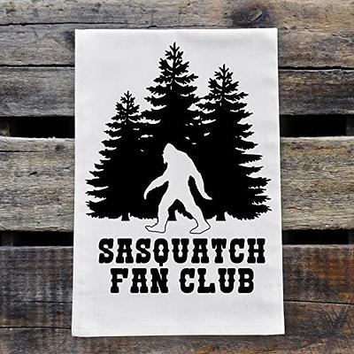 Funny Kitchen Towels - Housewarming Gifts, Tea Towels, Decorative Dish  Towels (Sasquatch Fan Club) - Yahoo Shopping