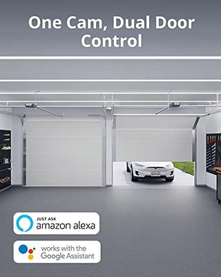 eufy Security Garage-Control Cam with Sensor, Garage Door Opener, Detects  Open/Close Status, Real-Time Notifications, 2K, No Monthly Fee, AI Human  Detection, Easy Installation, 2.4GHz Wi-Fi only 