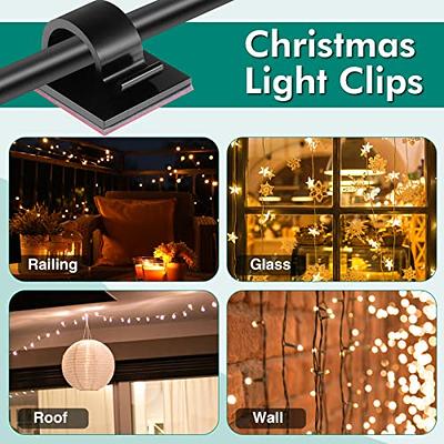 Shop GORGECRAFT 3 Colors 90PCS Outdoor Cable Clips Adhesive Tapes Clear  Black White Light Cable Management Wire Clip Cord Organizers Sticky Mini  Hooks Holder for Car Office Home Fairy Light Decor(14x14mm) for