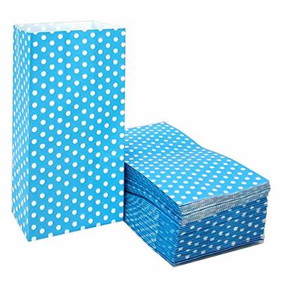 VieFantaisie Plastic Party Favor Bags Small Gift Bags, 100 PCS 6 x 8  Goodie Bags for Kids, Candy Bags Gift Bags Bulk Treat Bag with Handle for  Kids