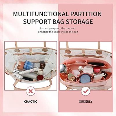 Doxo Purse Organizer Insert, Felt Bag Tote Fit L Speedy 30