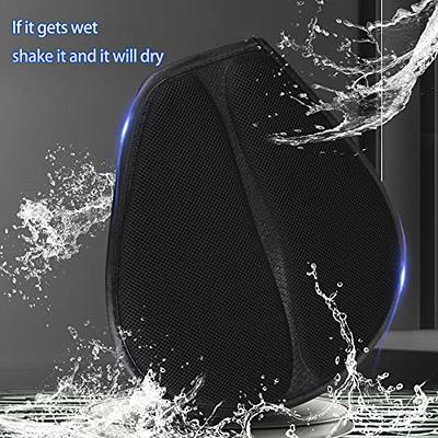 CERITORN 5-Layer Shock Absorbing Motorcycle Seat Cushion 3D Anti-Skid  Breathable Mesh Cushion Motorcycle Seat Pad, Fast Drying Doesn't Increase  The Height of Riding Saddle, Comfortable and Safe - Yahoo Shopping