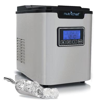 CROWNFUL Ice Maker 100Lbs Stainless Steel Ice Machine – Crownful