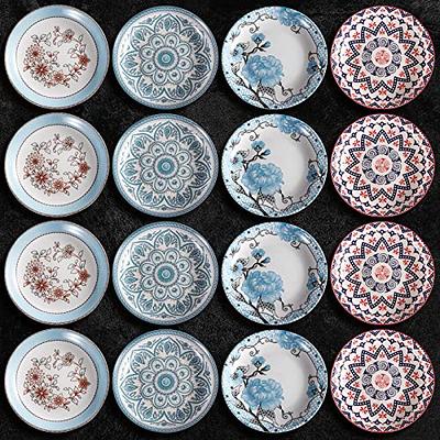  KOXIN-KARLU Melamine Bowls with Lids, 28-ounce Bowls for Snack  and Cereal or Salad, set of 6 Multicolor : Home & Kitchen