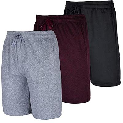 THE GYM PEOPLE Men's Workout Shorts Drawstring Athletic Loose Fit Lounge  Sweat Shorts with Pockets Dark Heather Grey at  Men's Clothing store