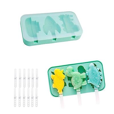 KooMall 3D Rose Ice Molds 2.5 Inch, Large Ice Cube Trays, Make 4