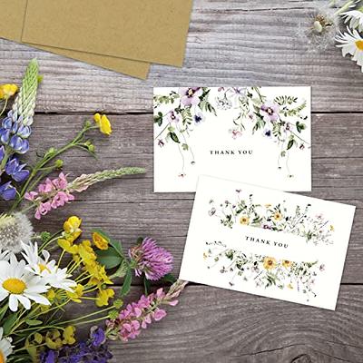  Heavyweight Small Blank Note Cards with Envelopes for Card  Making - 40 Cards and Envelopes Set - Bright White Card Stock For Making Greeting  Cards, Thank You Cards, and Notecards : Office Products
