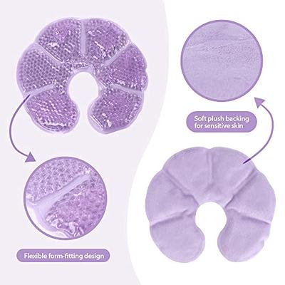 NEWGO Breast Ice Pack 2 Pack Gel Ice Pack for Breast Surgery, Reusable  Nursing Ice Pack Hot or Cold Therapy Breast Pad for Breastfeeding,  Engorgement Relief (Purple) - Yahoo Shopping