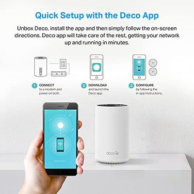 TP-Link Deco WiFi 6E Tri-band Mesh System with 2.5G WAN/LAN (Deco XE75