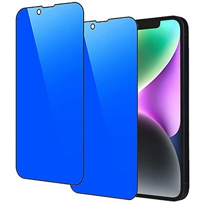 BESTFILM [2 Pack Anti Blue Light Screen Protector for iPhone 15 Plus/iPhone  15 Pro Max, Blue Ray Filter 9H Hardness Tempered Glass Film, Case Friendly