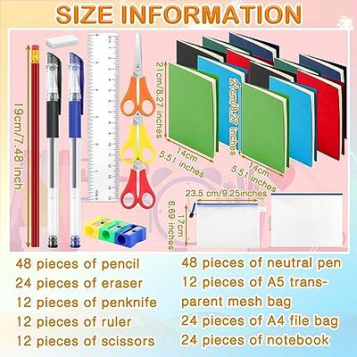 24 Pieces 24 Piece Wholesale Kids School Supply Kit - School