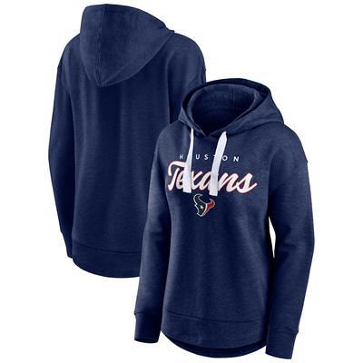 Men's Fanatics Branded Navy/Red Atlanta Braves Chip in Pullover Hoodie