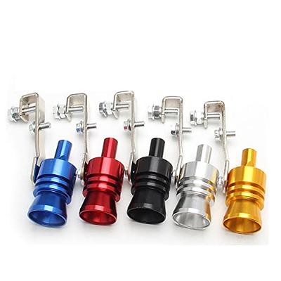 Exhaust Pipe Sounder, Car Modified Turbo Aluminum Sounder Whistle, Exhaust  Pipe Oversized Maker Car Auto Exhaust Pipe Loud Whistle Sound Maker (Black