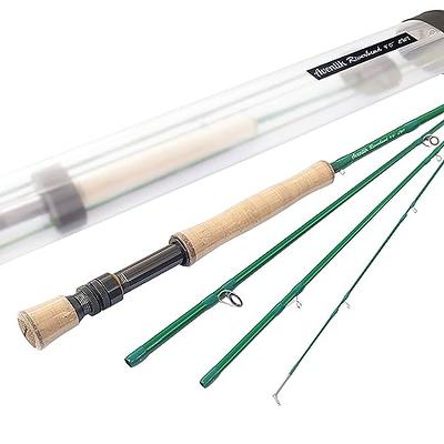 Buy Wild Water Standard Fly Fishing Combo Starter Kit, 5 Foot 6 Inch  Graphite Rod, 3-Weight, 4-Piece Fly Rod Kit, Includes Die Cast Aluminum  Reel, Fly Box, Flies and Hard Tube Case