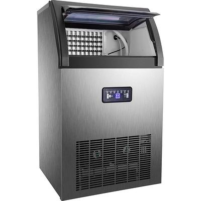 Magic Chef 27 lb. Capacity Portable Countertop Ice Maker, Silver (Bullet Ice)  - Yahoo Shopping