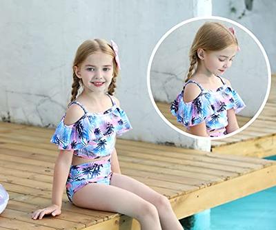  AS ROSE RICH Girls Bathing Suits 7-16 - Two Piece