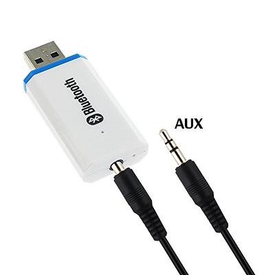 USB BLUETOOTH MUSIC STEREO WIRELESS AUDIO RECEIVER ADAPTER 3.5MM